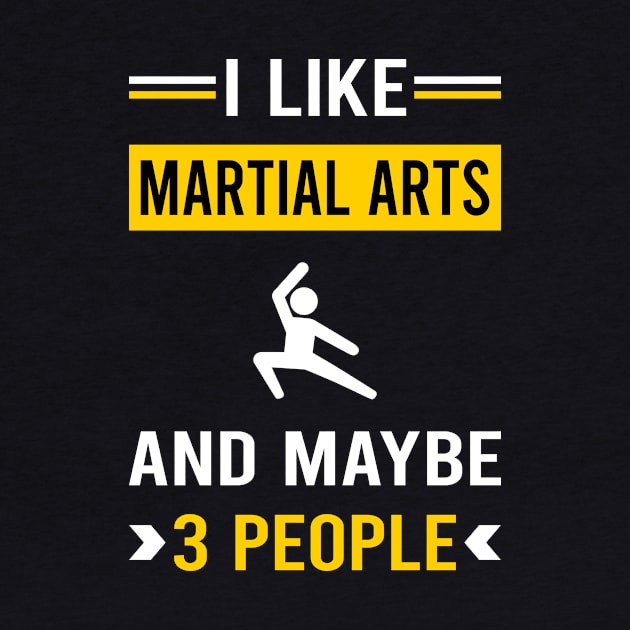 3 People Martial Arts by Bourguignon Aror